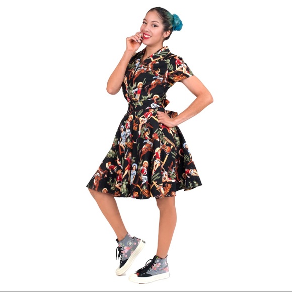 The Perfect Dress! Cowgirl Print - I designed this myself! - Picture 2 of 7